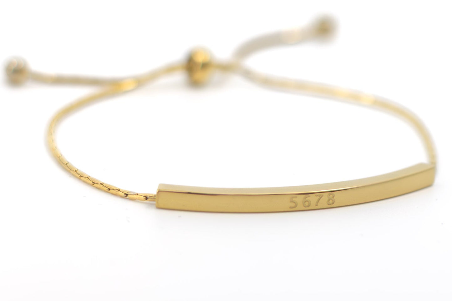 5678 Adjustable Bar Bracelet