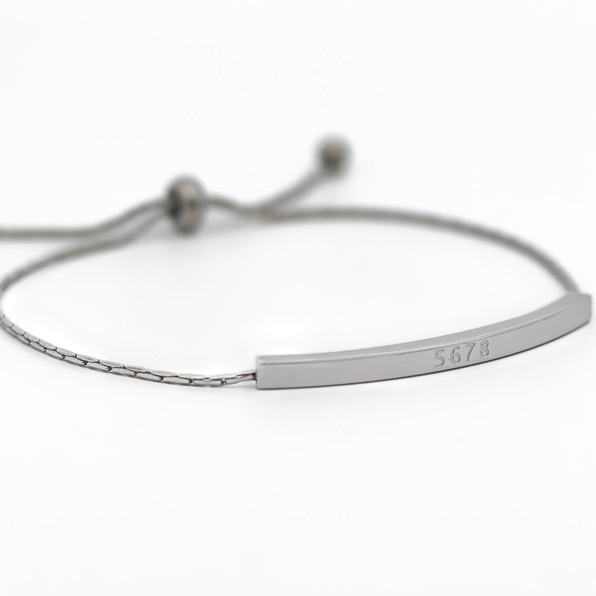 5678 Adjustable Bar Bracelet