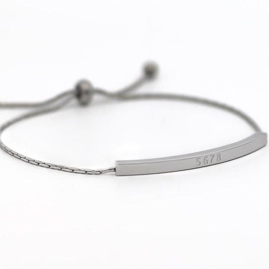 5678 Adjustable Bar Bracelet