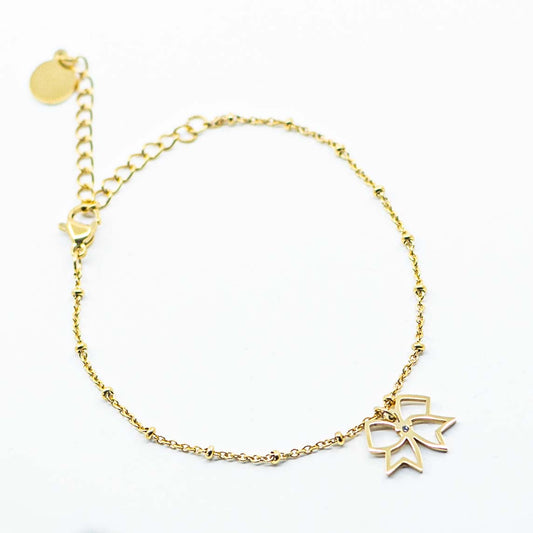 Bow Pendant Bracelet
