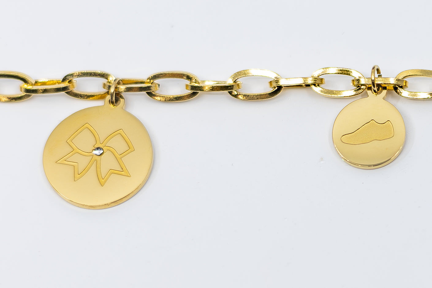 Bow 2 Toe Charm Bracelet