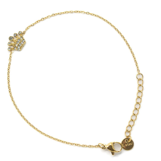 Crown Pendant Bracelet