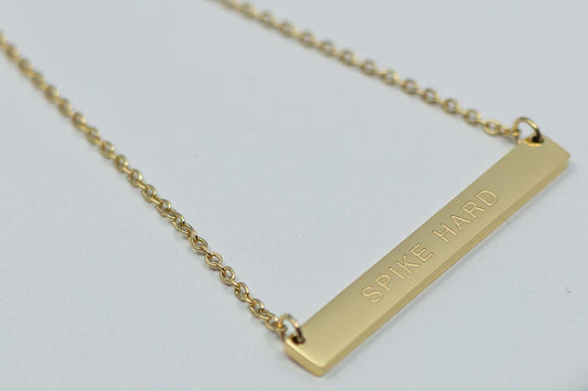 Dig Deep Spike Hard Two-Sided Necklace