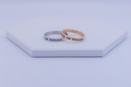 I Am Enough Ring