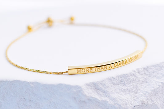 More Than a Conqueror Bracelet