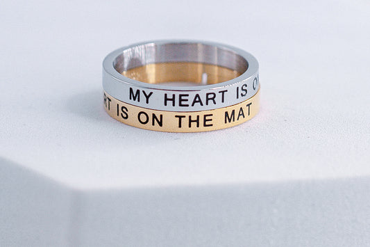 My Heart is on the Mat Ring