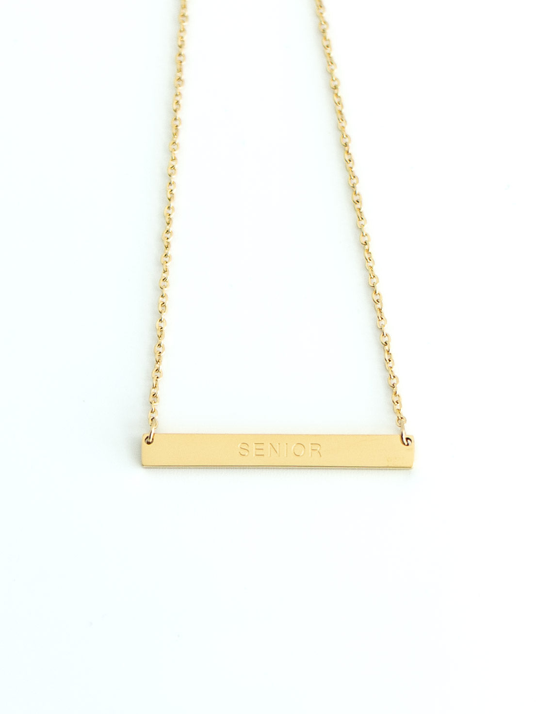 SENIOR Bar Necklace