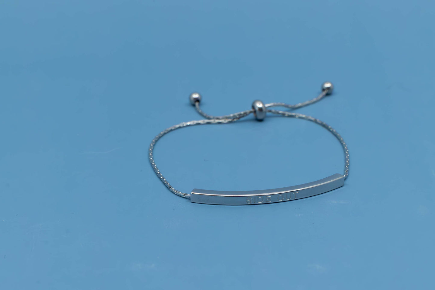 Side Out Adjustable Bar Bracelet