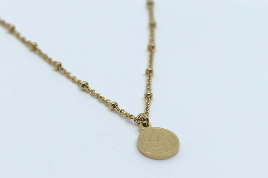 Volleyball Pendant Necklace