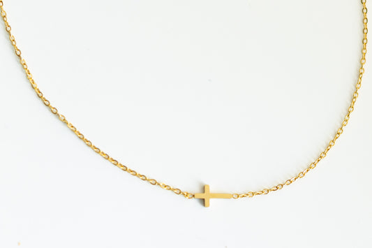 Dainty Cross Necklace