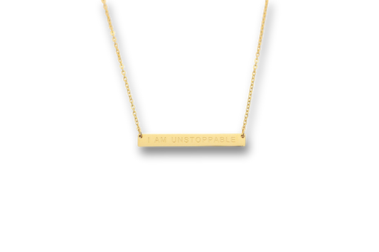 I Am Unstoppable Necklace