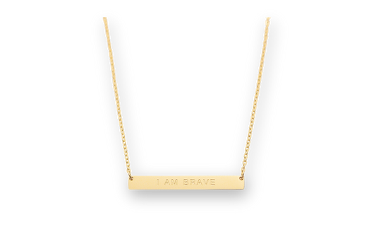 I Am Brave Necklace