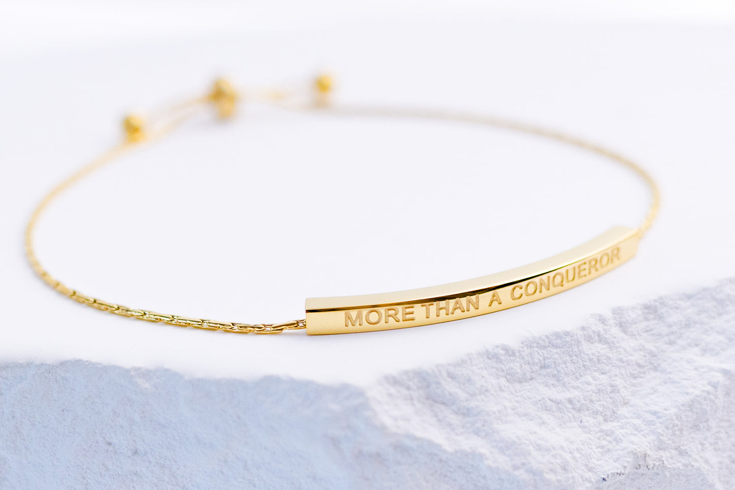 More Than a Conqueror Bracelet