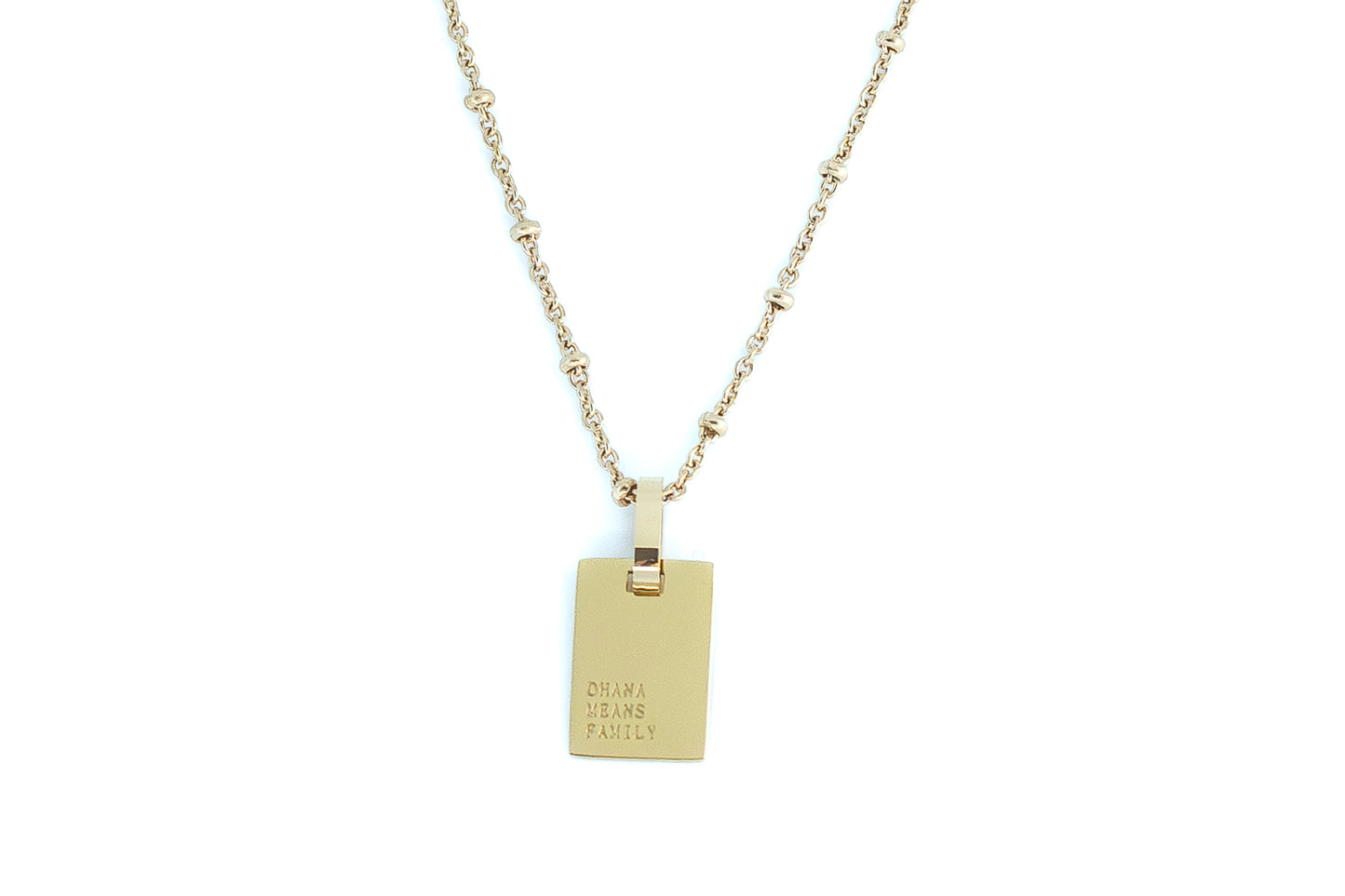 Ohana Means Family Necklace