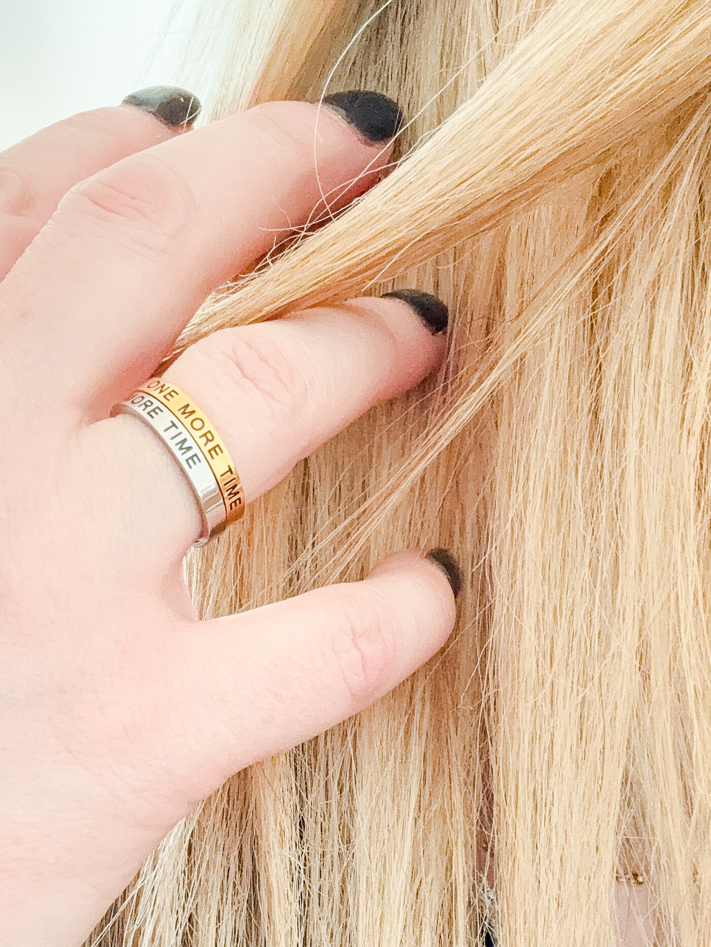 One More Time Ring