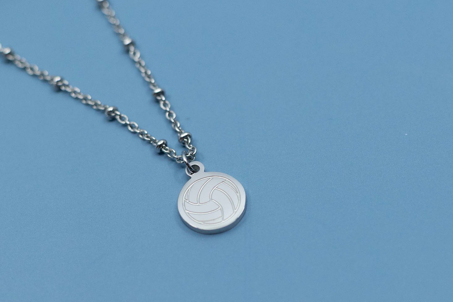 Volleyball Pendant Necklace