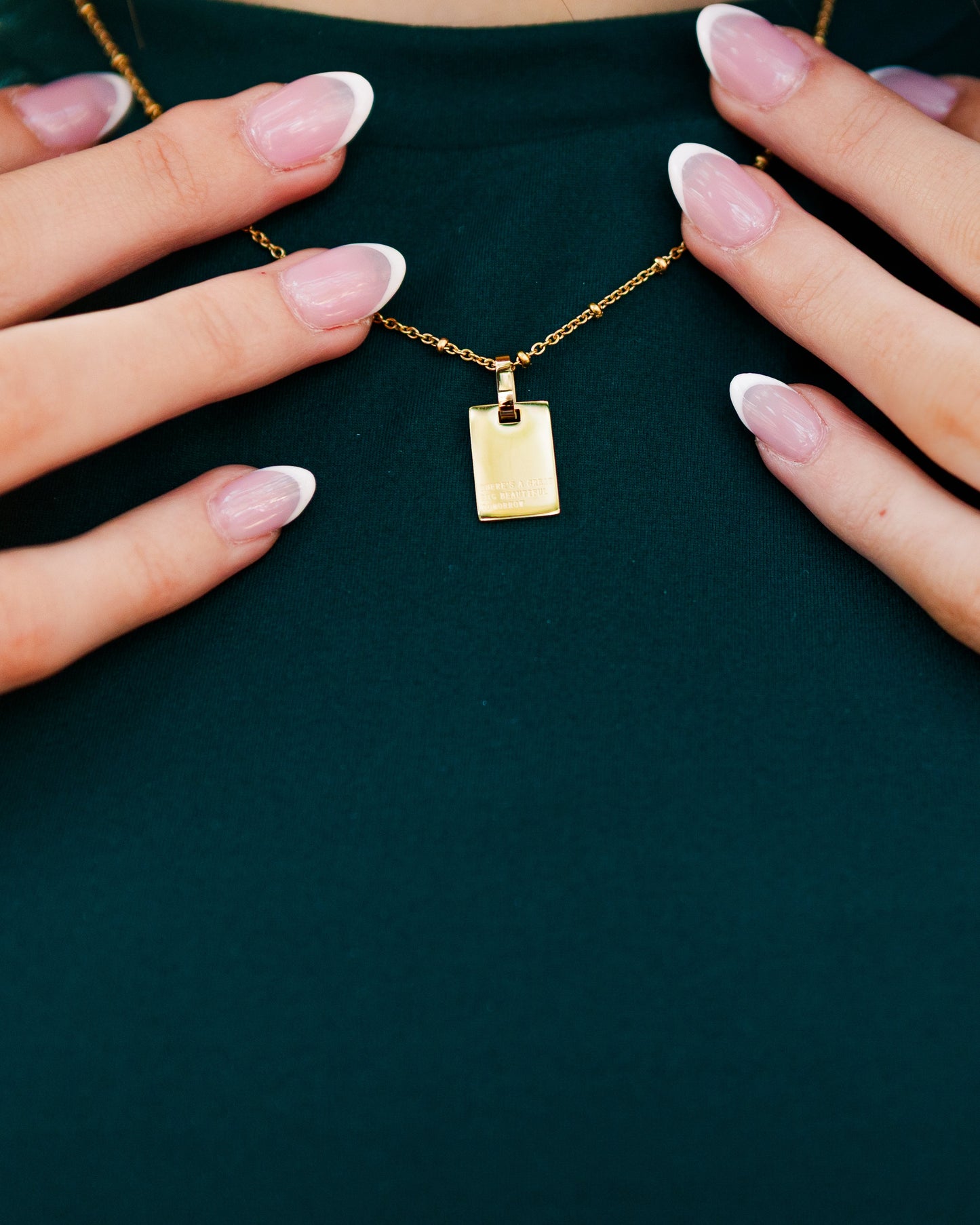 There's a Great Big Beautiful Tomorrow Necklace